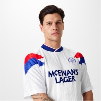 Tricou Deplasare Score Draw Rangers 1990 pentru adulti alb