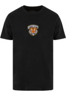 Tricou Detroit Tiger Head Patch negru Mister Tee