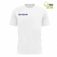 Tricou Echipament casual sport FRESH Givova alb