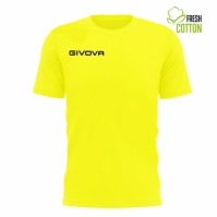 Tricou Echipament casual sport FRESH Givova galben