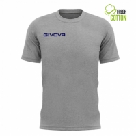 Tricou Echipament casual sport FRESH Givova gri melange deschis