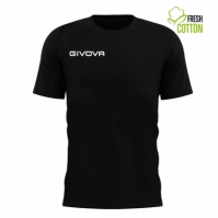 Tricou Echipament casual sport FRESH Givova negru