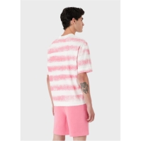 Tricou EMPORIO ARMANI Emporio Print pentru barbati aquila roz