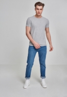 Tricou Fitted Stretch gri Urban Classics