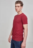 Tricou Fitted Stretch visiniu Urban Classics