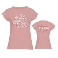 Tricou FLORAL Givova pentru Femei roz