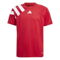 Tricou fotbal adidas Fortore 23 Juniors power rosu alb