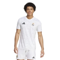 Tricou fotbal adidas Real Madrid 2024 2025 pentru adulti alb