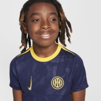 Tricou fotbal Nike Inter Milan Third 2024 2025 Juniors albastru