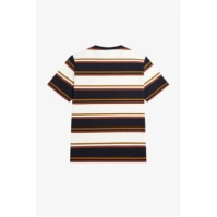 Tricou Fred Perry Bold cu dungi negru