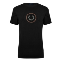 Tricou Fred Perry Branding negru r88