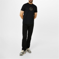 Tricou Fred Perry Branding negru r88