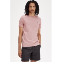 Tricou Fred Perry Ringer pudrat roz s51