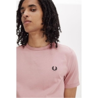 Tricou Fred Perry Ringer pudrat roz s51