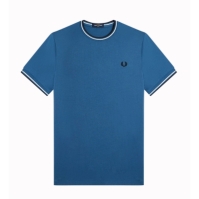 Tricou Fred Perry Twin Tipped albastru