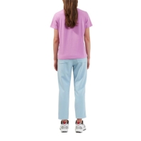 Tricou French Connection Boyfit Organic bumbac roz violet