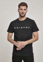 Tricou cu logo Friends negru Merchcode