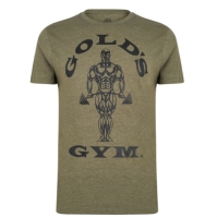 Tricou Golds sala sala Muscle Joe pentru Barbati military verde