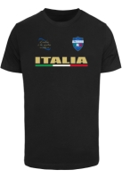 Tricou Italia Trikot negru Mister Tee