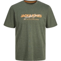 Tricou Jack and Jones 5-. maneca scurta pentru Barbati alb verde visiniu bleumarin negru