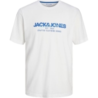 Tricou Jack and Jones 5-. maneca scurta pentru Barbati alb verde visiniu bleumarin negru