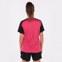 Tricou Joma Academy Iv cu Maneca Scurta Fuchsia negru fucsia