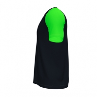 Tricou Joma Academy Iv cu Maneca Scurta negru Fluor verde fosforescent