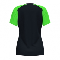 Tricou Joma Academy Iv cu Maneca Scurta negru Fluor verde fosforescent