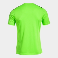 Tricou Joma Olimpiada maneca scurta Fluor verde negru fosforescent