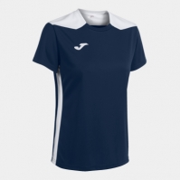 Tricou Joma Championship Vi cu Maneca Scurta bleumarin alb