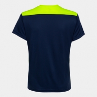 Tricou Joma Championship Vi cu Maneca Scurta bleumarin Fluor galben