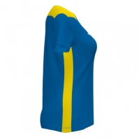 Tricou Joma Championship Vi cu Maneca Scurta Royal galben albastru roial