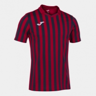 Tricou Joma Copa II cu Maneca Scurta rosu bleumarin