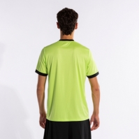 Tricou Joma Court maneca scurta Lime negru verde