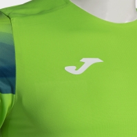 Tricou Joma Elite Xi maneca scurta Fluor verde bleumarin fosforescent