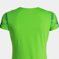 Tricou Joma Elite Xi maneca scurta Fluor verde bleumarin fosforescent