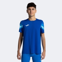 Tricou Joma Elite Xi maneca scurta Royal alb albastru roial