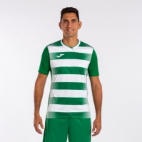 Tricou Joma Europa V maneca scurta verde alb