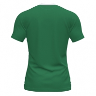 Steag Tricou Joma II verde-alb cu maneca scurta