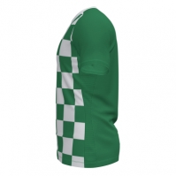 Steag Tricou Joma II verde-alb cu maneca scurta