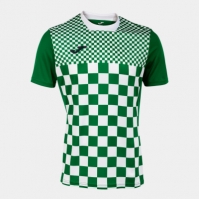 Tricou Joma Flag III maneca scurta verde alb