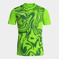 Tricou Joma Lion II maneca scurta Fluor verde fosforescent