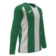 Tricou Joma Pisa II cu Maneca Lunga verde alb