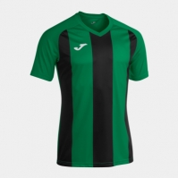 Tricou Joma Pisa II cu Maneca Scurta verde negru