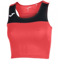 Tricou Joma Race Coral-negru fara maneci pentru Femei albastru inchis