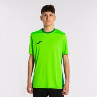 Tricou Joma Winner II maneca scurta Fluor verde fosforescent