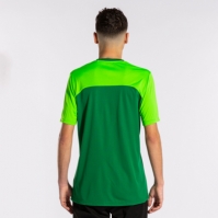 Tricou Joma Winner II maneca scurta Fluor verde fosforescent