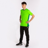 Tricou Joma Winner II maneca scurta Fluor verde fosforescent