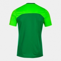 Tricou Joma Winner II maneca scurta Fluor verde fosforescent