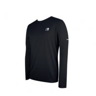 Tricou Karrimor cu Maneca Lunga Run pentru Barbati negru